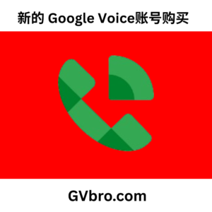 新的 Google Voice账号购买