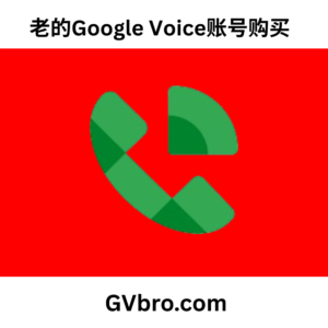 老的Google Voice账号购买